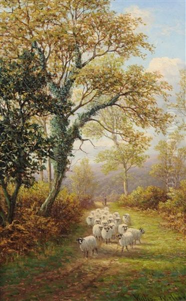 A Lane Near Ripley, Yorkshire - view 1
