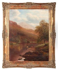 Landscape With Cows And Sheep