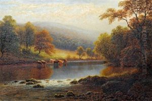 On The Wharfe Near Beamsley, Yorkshire On The Wharfe Near Beamsley, Yorkshire