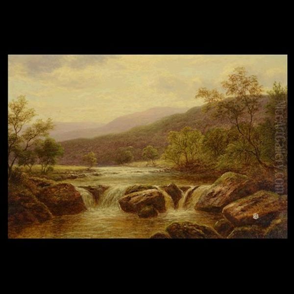 On The Llugwy, North Wales - view 1