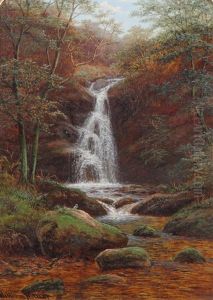 Fall On Posforth Ghyll, Bolton Woods, Yorkshire Fall On Posforth Ghyll, Bolton Woods, Yorkshire