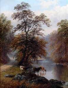 On The Wharf, Bolton Woods by William Mellor