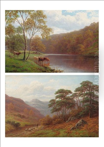 View In Langdale, Westmorland, With Pikes - view 1