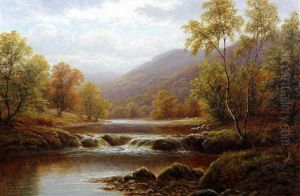 On The Wharfe At Beamsley; River Ure At Wensleydale (pair) On The Wharfe At Beamsley; River Ure At Wensleydale (pair)