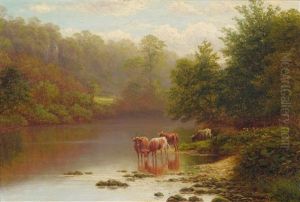 On The Nidd, Nr Knarrsbro (sic), Yorkshire On The Nidd, Nr Knarrsbro (sic), Yorkshire
