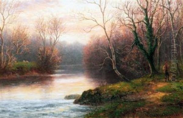 On The Nidd, Near Knaresborough (+ Another, Pair) - view 1