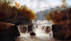 Posforth Gill, Bolton Woods by William Mellor