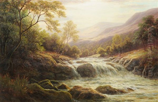 On The Llugwy, North Wales - view 1