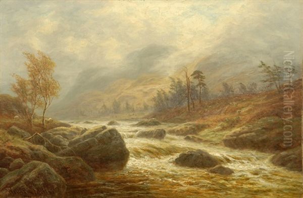On The Llugwy, North Wales - view 1
