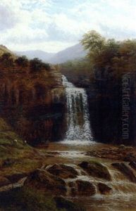 Thorton Force, Ingleton by William Mellor