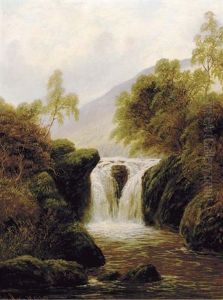 View Of North Wales (+ 1 Other; Pair) by William Mellor