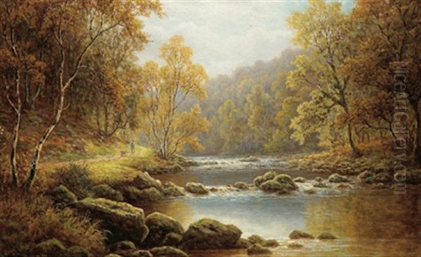 Englische Flusslandschaften (pair) - view 1