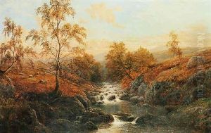 View Near Goathland, Whitby, Yorkshire by William Mellor