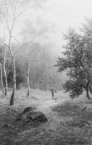 Near Birk Crag, Harrogate by William Mellor