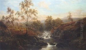 View Of Goathland, Near Whitby, South Yorkshire by William Mellor