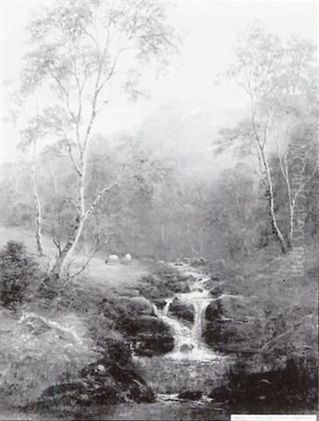 Brook Near Froggatt Edge, Derbyshire - view 1