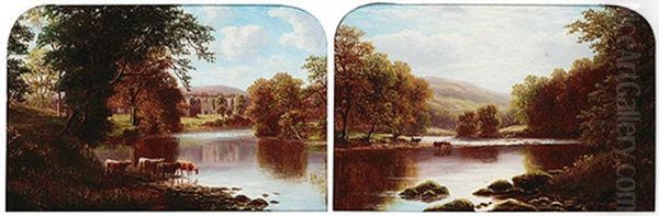 Bolton Abbey Of The Wharfe At Yorkshire - view 1