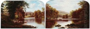 Bolton Abbey Of The Wharfe At Yorkshire by William Mellor