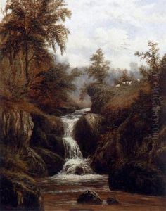 A Woodland Waterfall A Woodland Waterfall