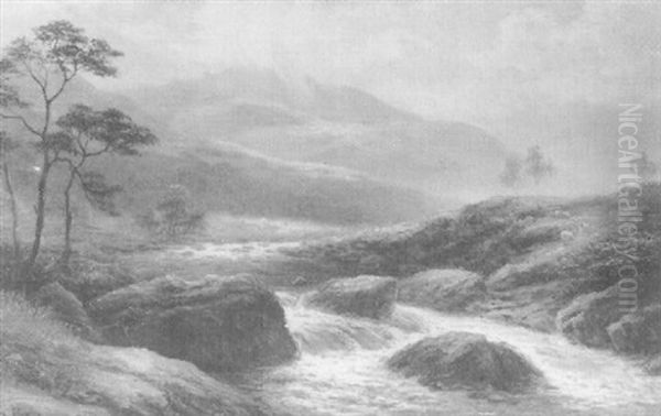 On The Llugwy, North Wales - view 1