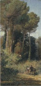 Fascinaie Nel Bosco by Cesare Bertolla