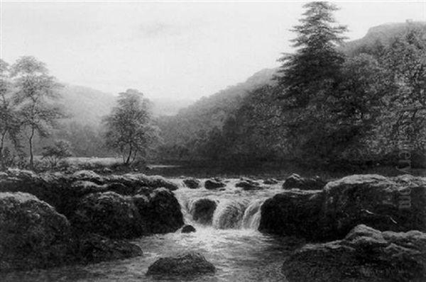On The Llugwy, North Wales - view 1