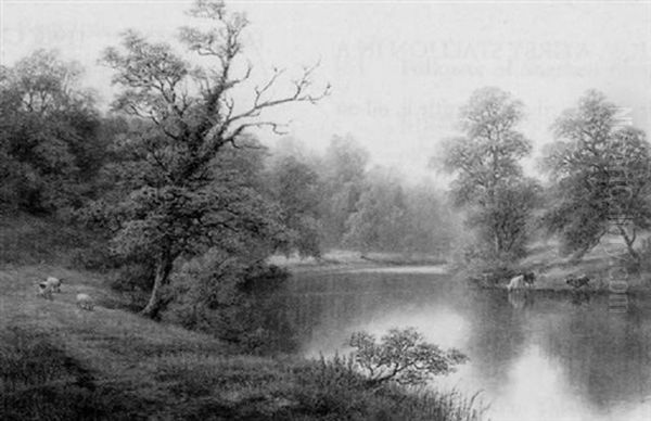 On The Nidd, Yorkshire - view 1