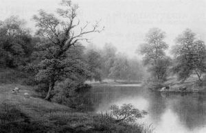 On The Nidd, Yorkshire by William Mellor