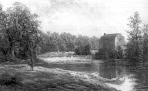 Old Mill On The Nidd Near Knaresborough Old Mill On The Nidd Near Knaresborough