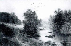 The River Nidd, Yorkshire The River Nidd, Yorkshire