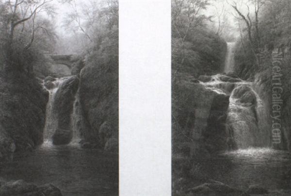 Upper Falls, Rydal Park, Westmoreland - view 1