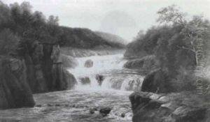 Aysgarth Falls by William Mellor