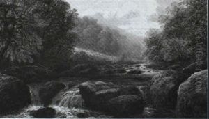 On The Hebden, Near Hardcastle Crag, Yorkshire On The Hebden, Near Hardcastle Crag, Yorkshire