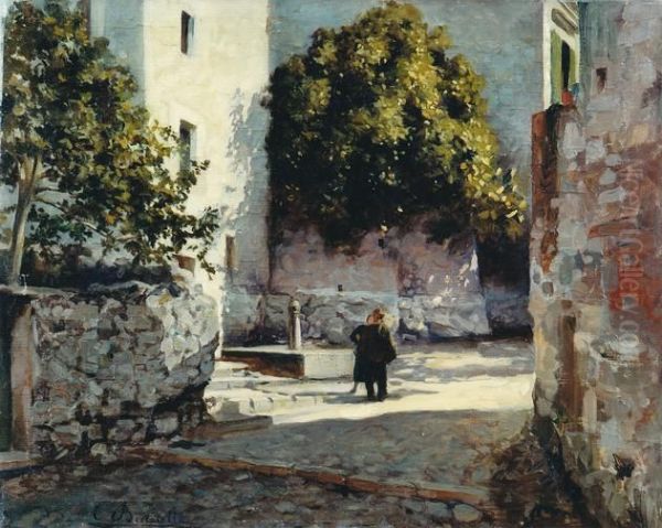 Vicolo Con Due Personaggi - view 1