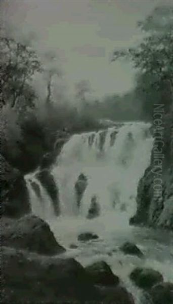 Swallow Falls, North Wales - view 1