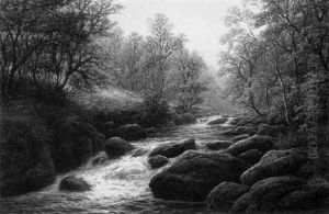 On The Burbadge, Grindleford, Derbyshire