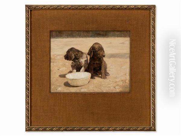 Two Puppies - view 1
