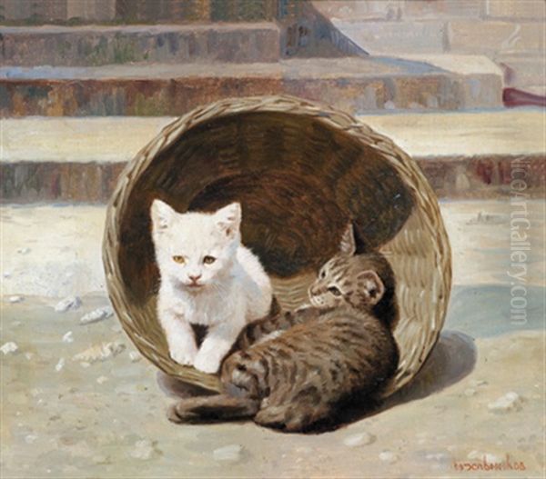 Katzen Im Korb - view 1