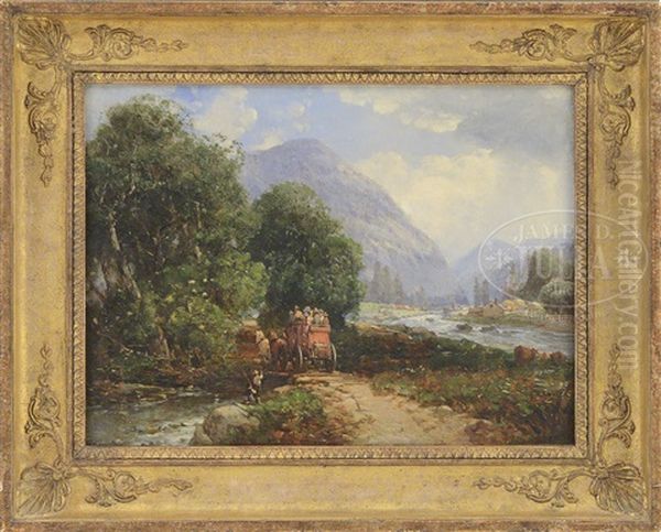 Crawford Notch, White Mountains, New Hampshire - view 1
