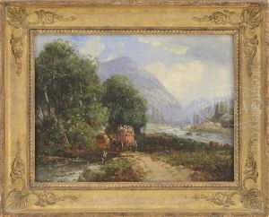 Crawford Notch, White Mountains, New Hampshire by Andrew Melrose