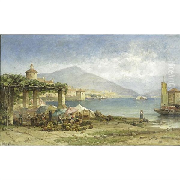 Market, Como Italy - view 1