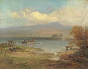 View Of Hudson River Near Bannerman's Castle by Andrew Melrose