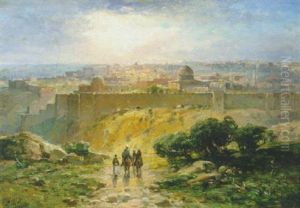 Jerusalem Seen From Mount Of Olives
