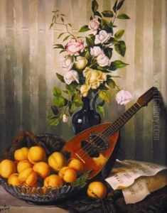 Roses Et Abricots A La Mandoline by Berton