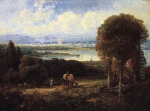 View Of Washington D.c. by Andrew Melrose