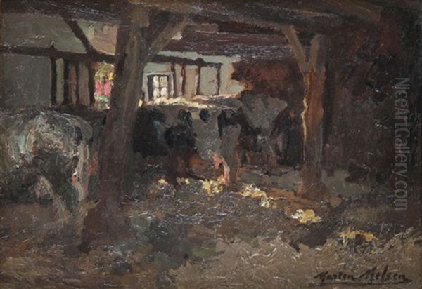 Vaches A L'etable - view 1