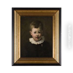 Portrait Of E. Sanderson by Arthur Melville