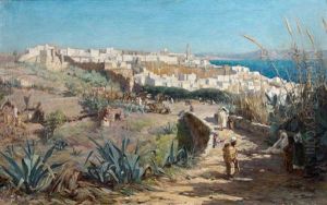 Vue De La Ville De Tanger