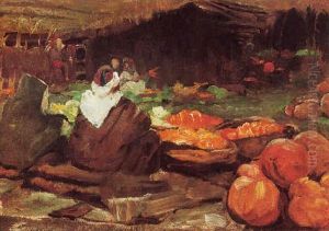 A Market In Cairo by Arthur Melville