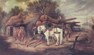 Autumn Farm Scene Autumn Farm Scene